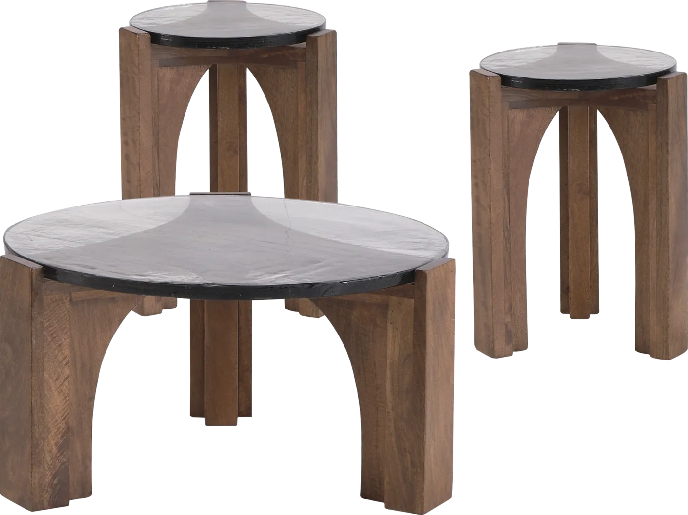 Roval Coffee 3 Pc Table Set - Thumbnail - Image 1