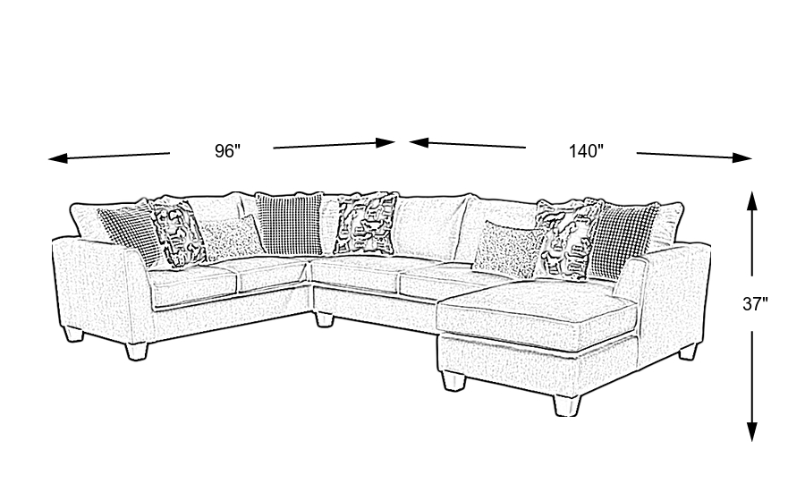 Dimension Image. Please refer to the Dimension Tab on this page for dimension details.