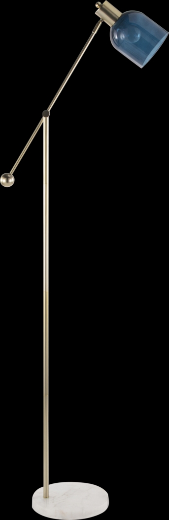 Rovereto Blue Floor Lamp - Thumbnail - Image 3