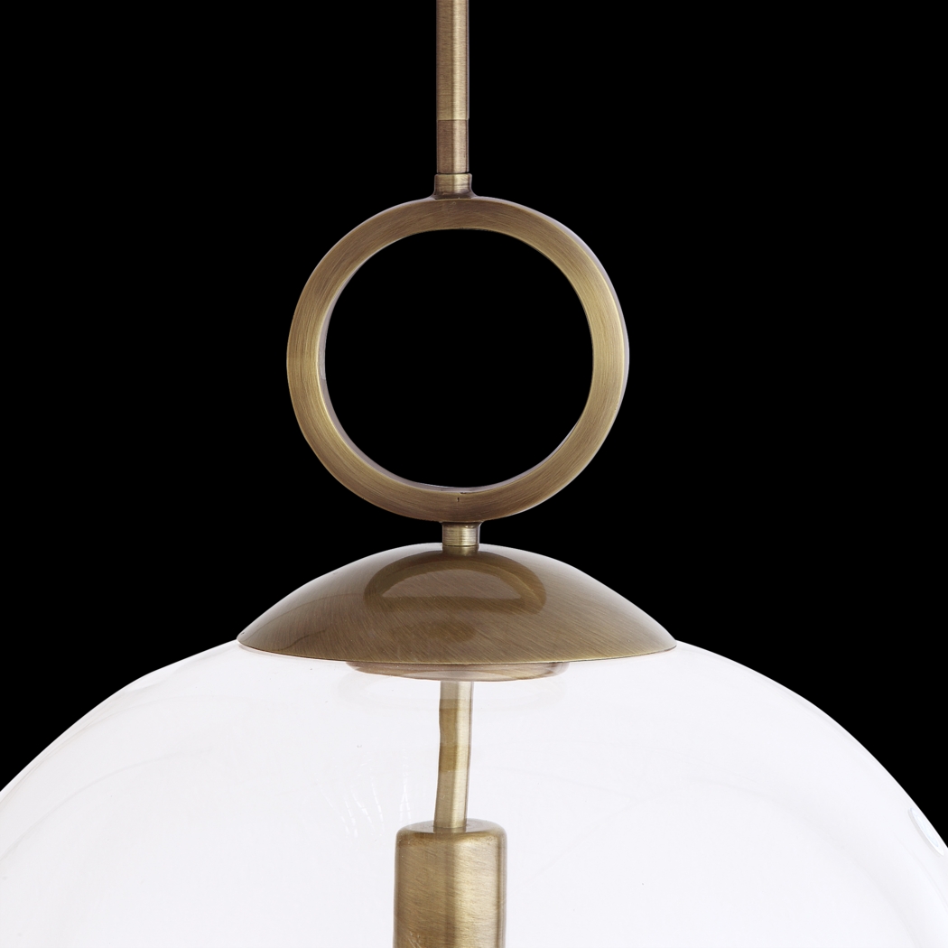 Rovey Brass Chandelier - Thumbnail - Image 2