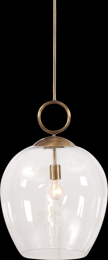 Rovey Brass Chandelier - Thumbnail - Image 1