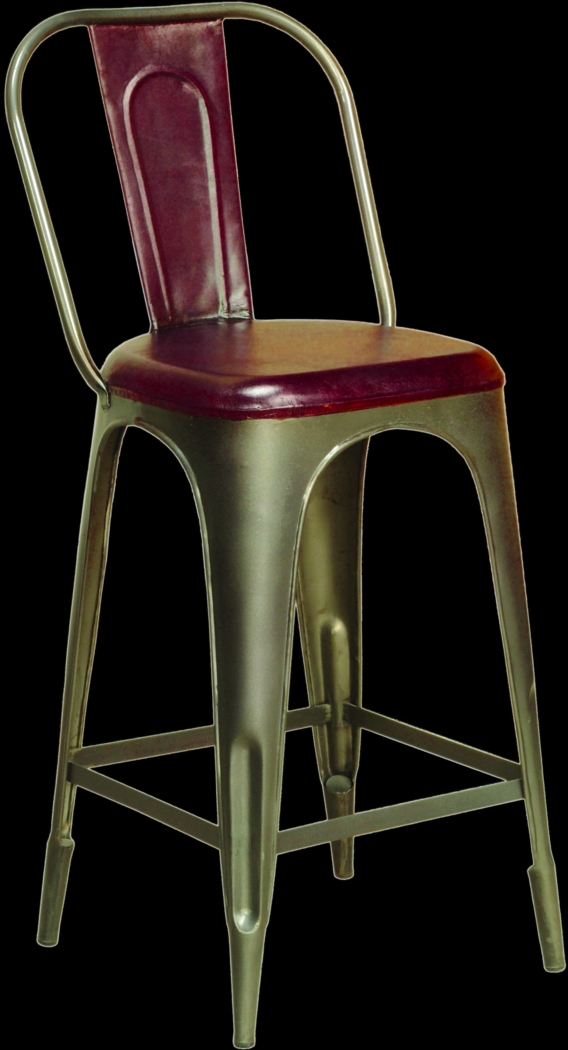Rowan Brown Barstool - Thumbnail - Image 1