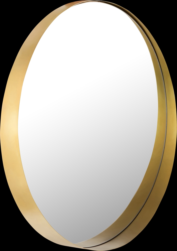 Rowele Brass Mirror - Thumbnail - Image 2