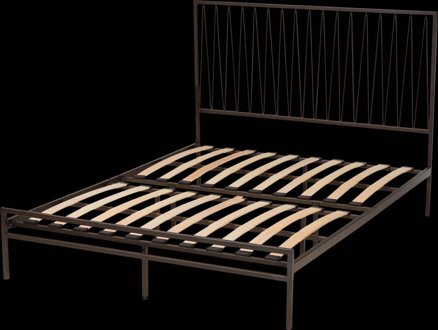 Rowesville Black Queen Bed - Thumbnail - Image 3