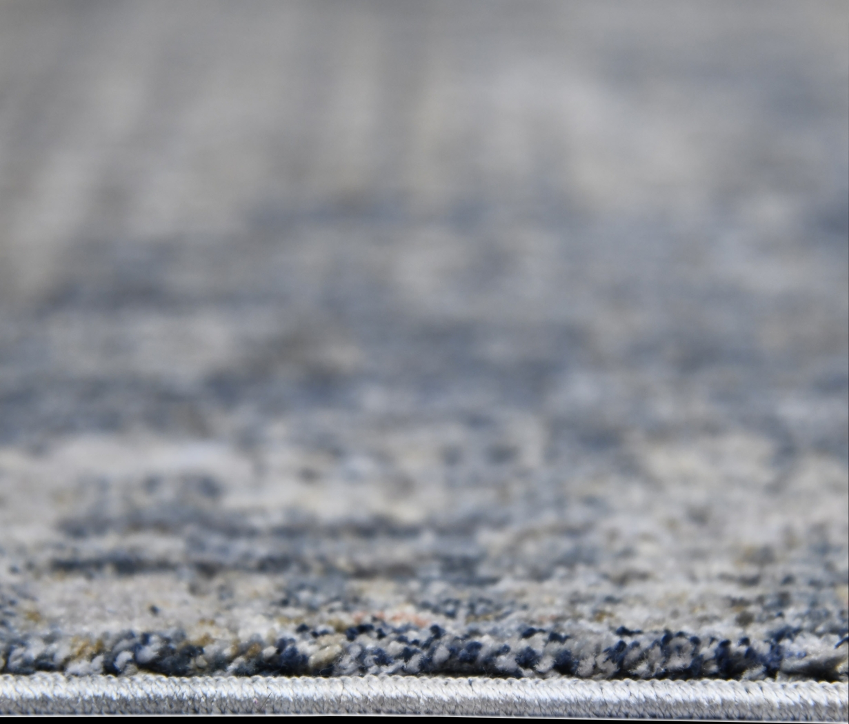 Rowom Gray/Orange 7'10 x 9'10 Rug - Thumbnail - Image 7