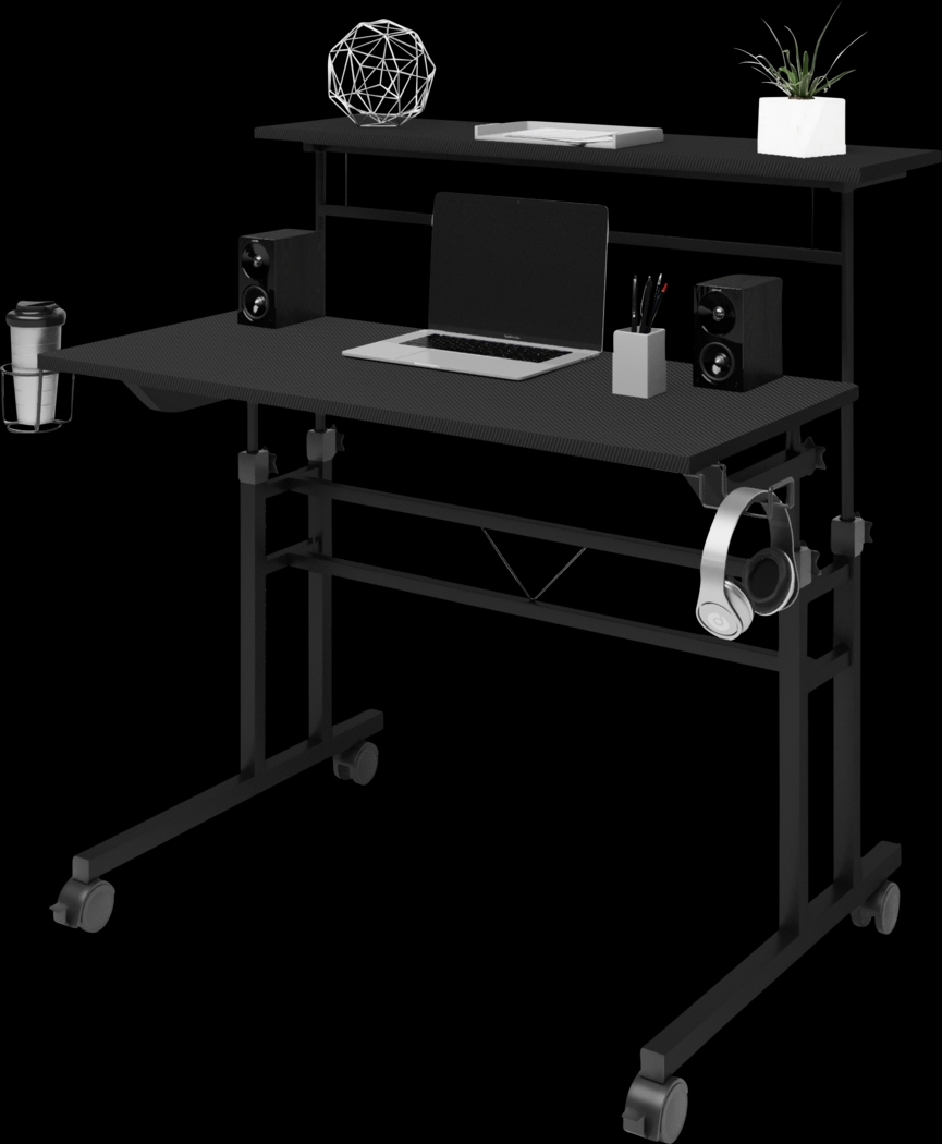 Rowson Black Writing Desk - Thumbnail - Image 1