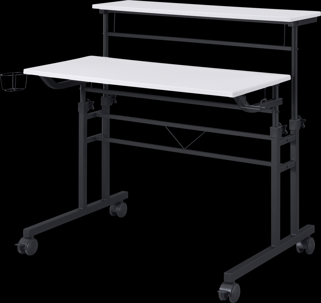 Rowson White Writing Desk - Thumbnail - Image 5