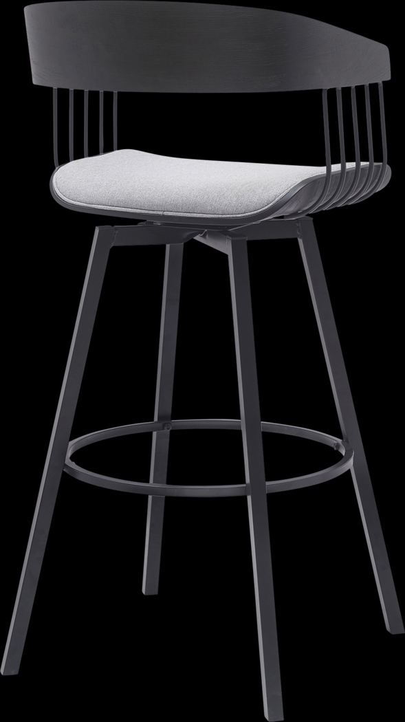 Rowtimber Gray Swivel Barstool - Thumbnail - Image 4