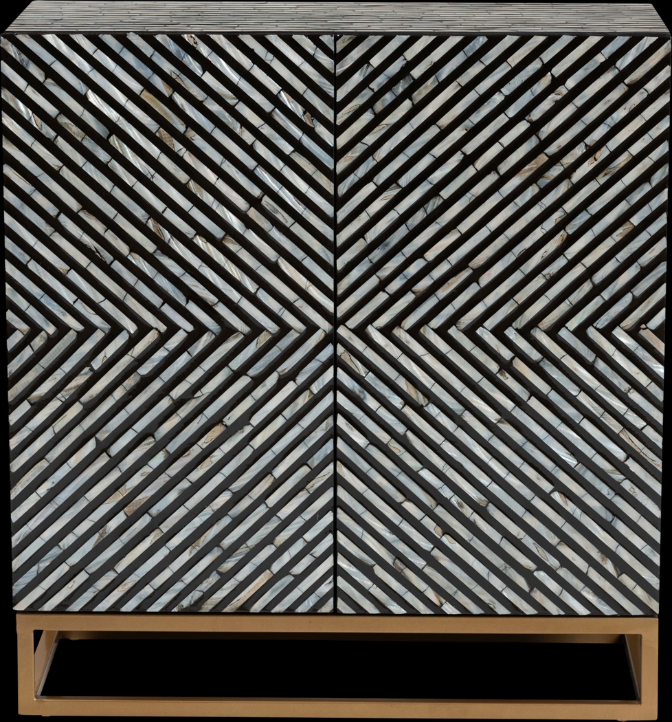 Roxbaro Black Accent Cabinet - Thumbnail - Image 3