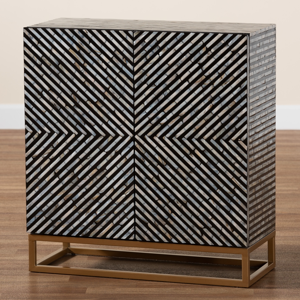 Roxbaro Black Accent Cabinet - Thumbnail - Image 9
