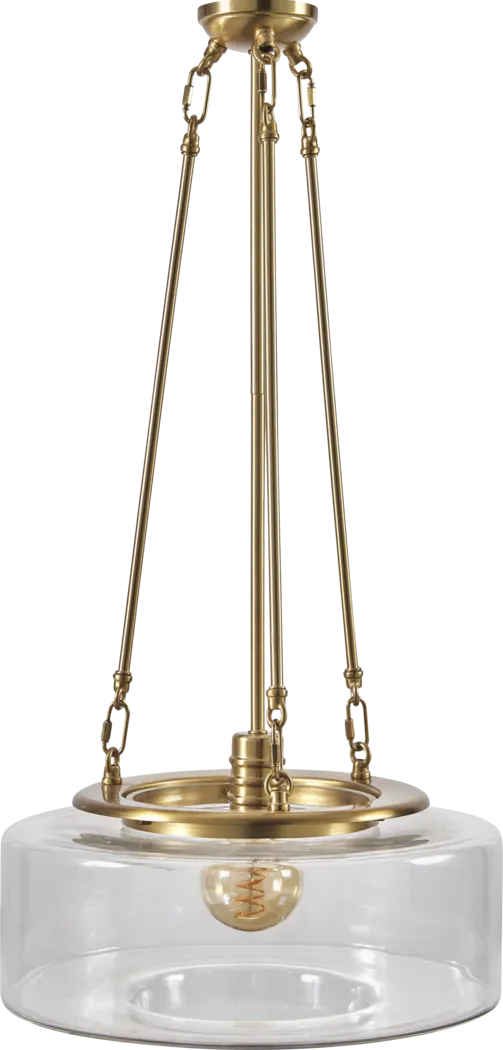 Roxbury Home Gold Pendant - Thumbnail - Image 1