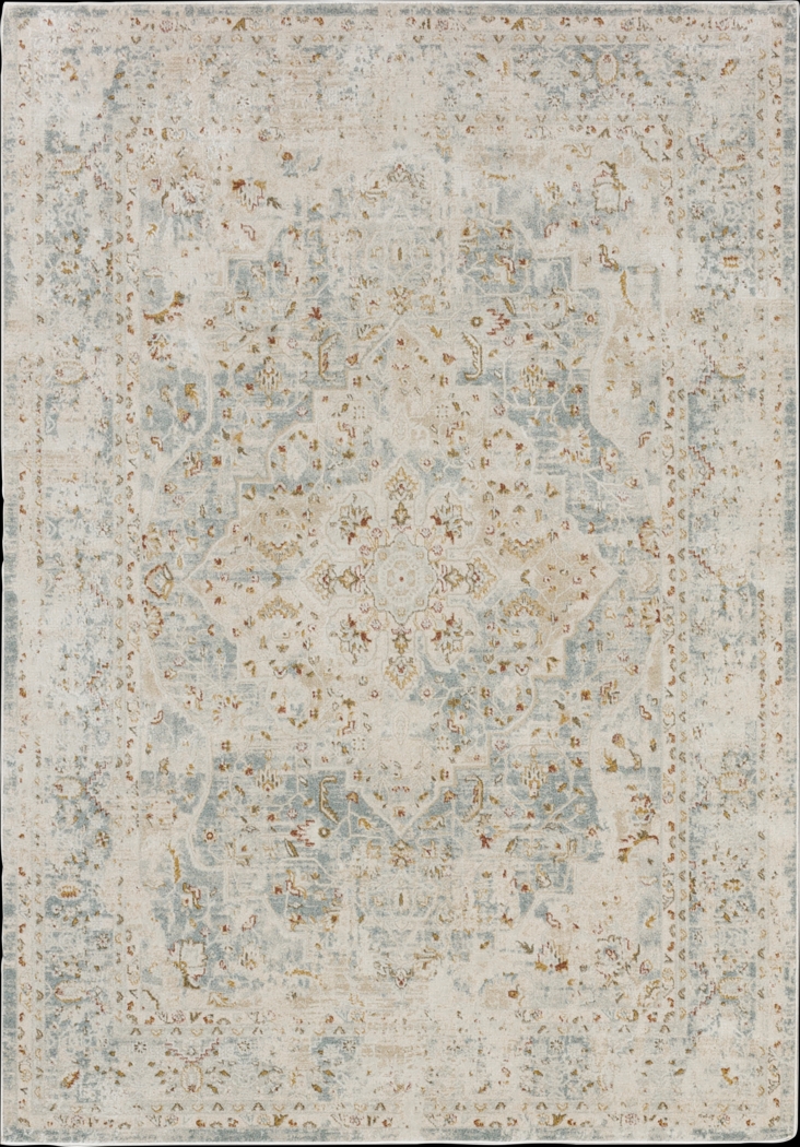 Roxfield Blue 7'10 x 10'3 Rug - Thumbnail - Image 1