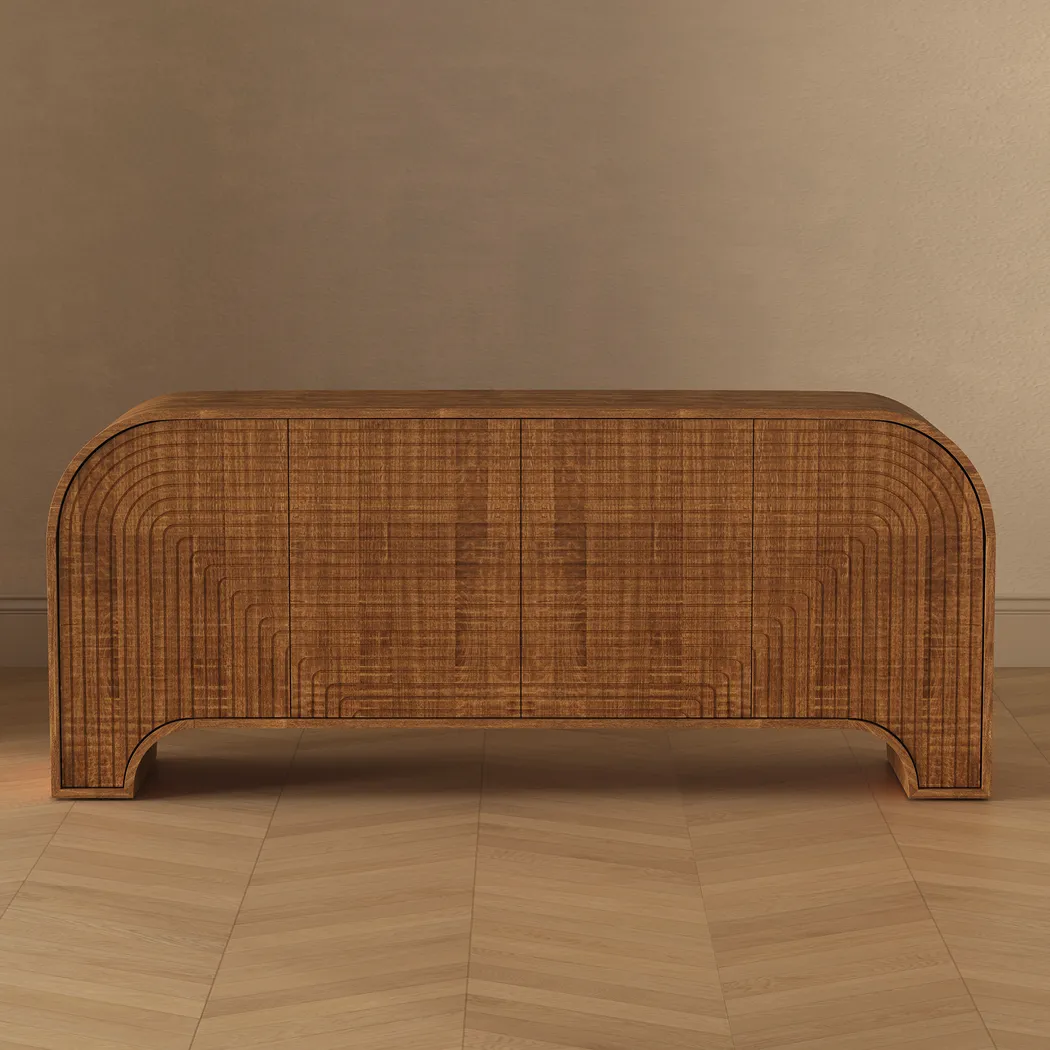 Roxiu Brown Sideboard - Thumbnail - Image 3