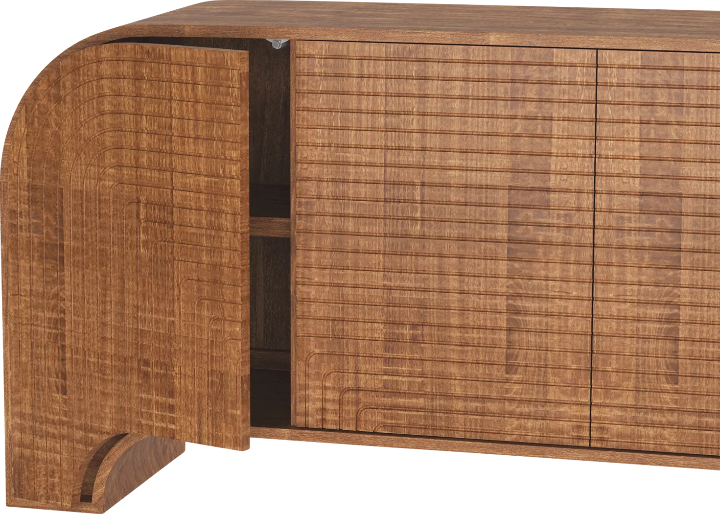 Roxiu Brown Sideboard - Thumbnail - Image 4