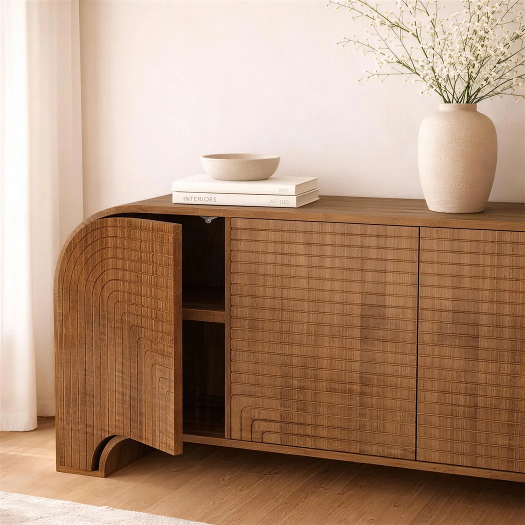 Roxiu Brown Sideboard - Thumbnail - Image 8