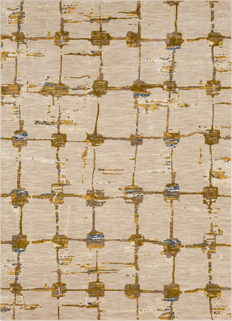 Roxlis Gold 5'3 x 7'10 Rug - Thumbnail - Image 1