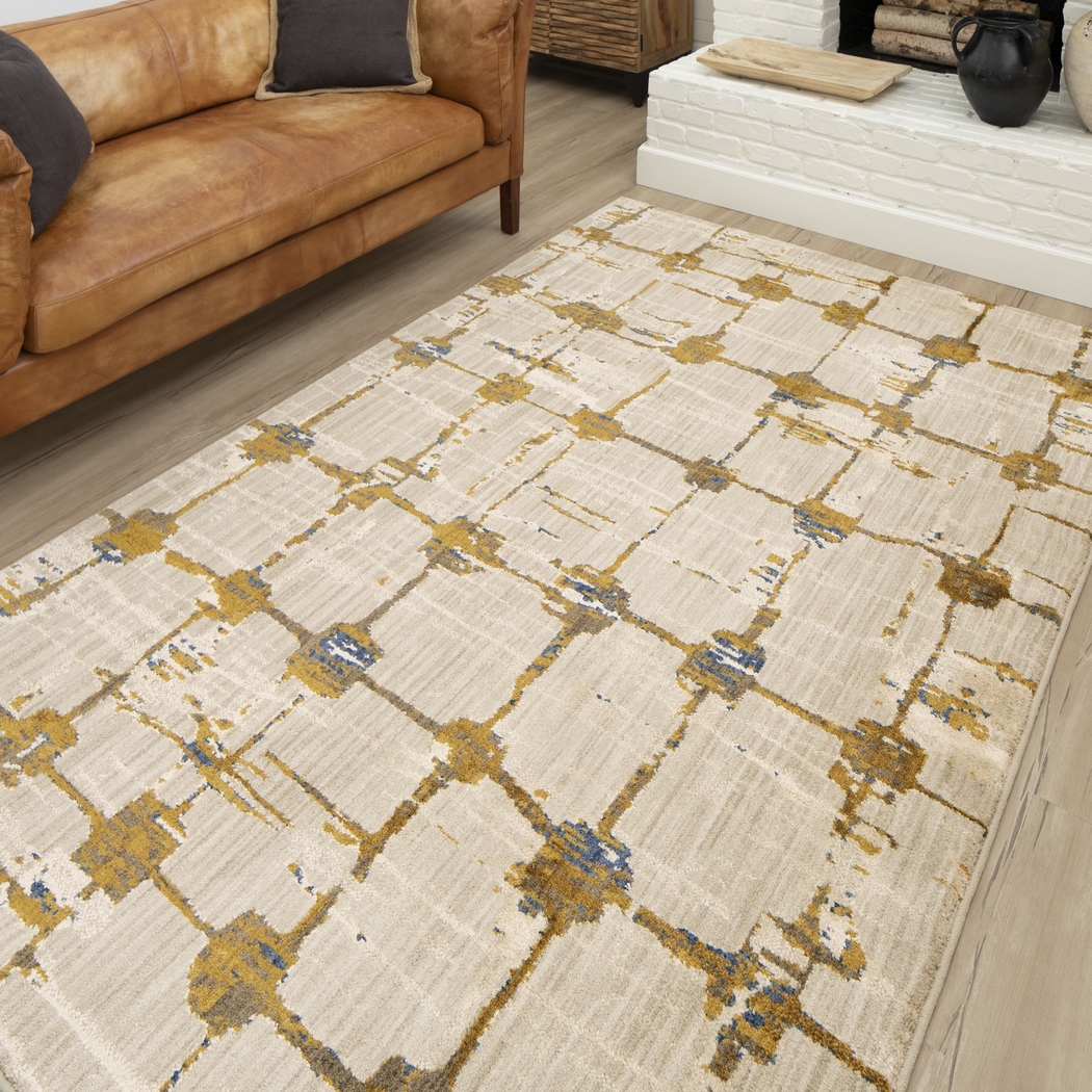 Roxlis Gold 8' x 11' Rug - Thumbnail - Image 2