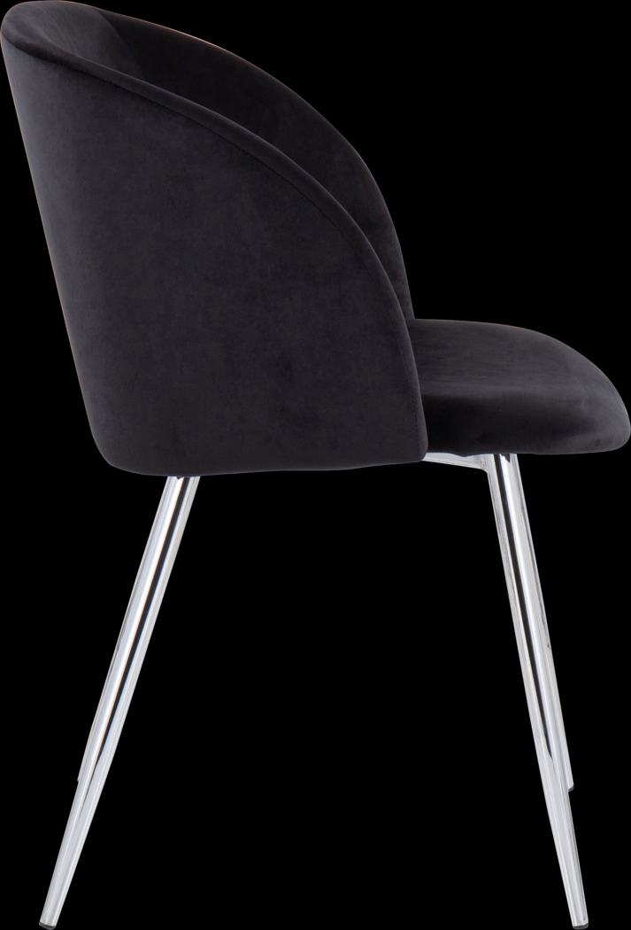 Roxton Black Side Chair Set of 2 - Thumbnail - Image 3