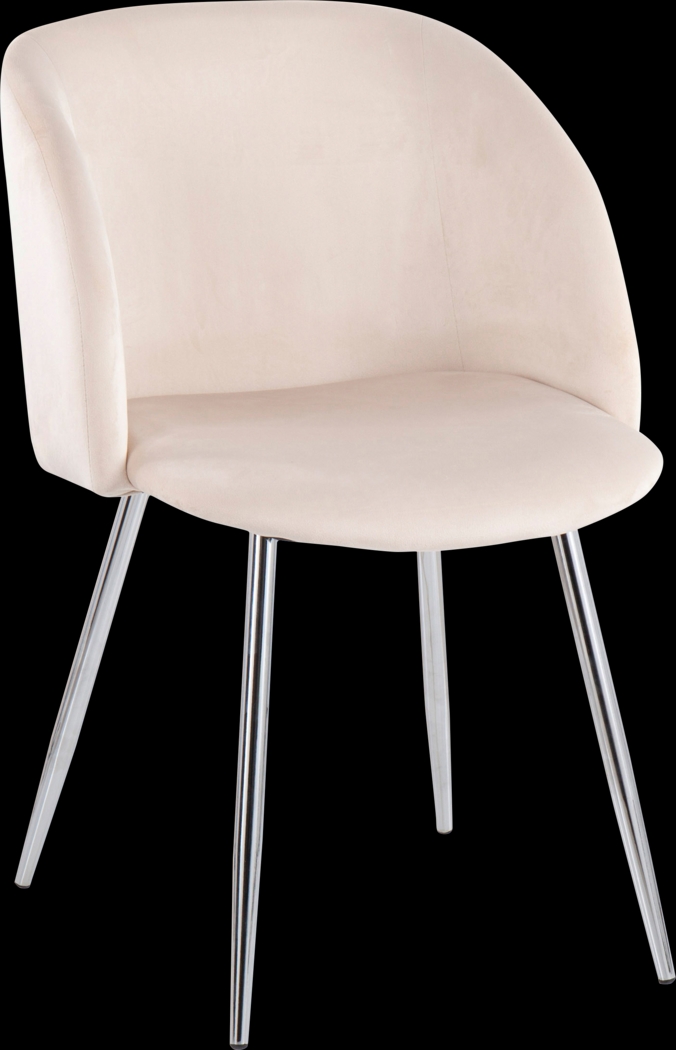 Roxton Cream Side Chair Set of 2 - Thumbnail - Image 2