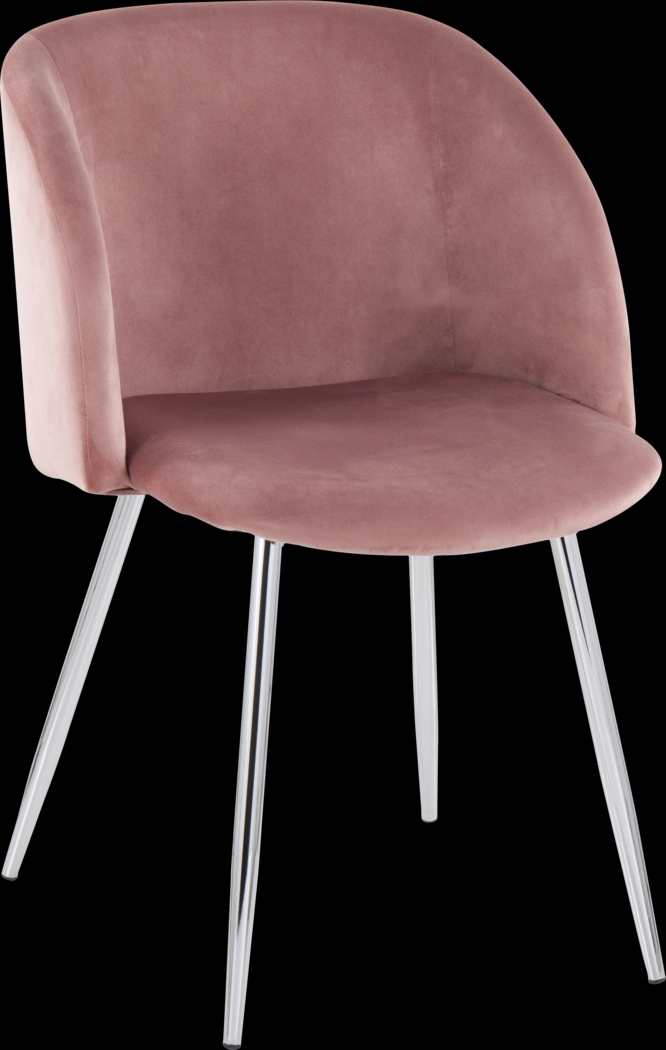 Roxton Pink Dining Chair Set of 2 - Thumbnail - Image 2