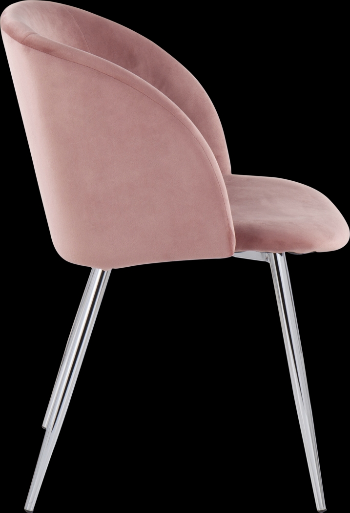 Roxton Pink Dining Chair Set of 2 - Thumbnail - Image 3