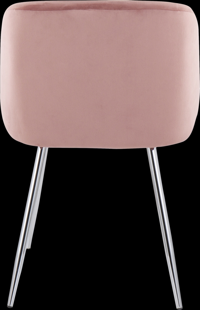 Roxton Pink Dining Chair Set of 2 - Thumbnail - Image 5