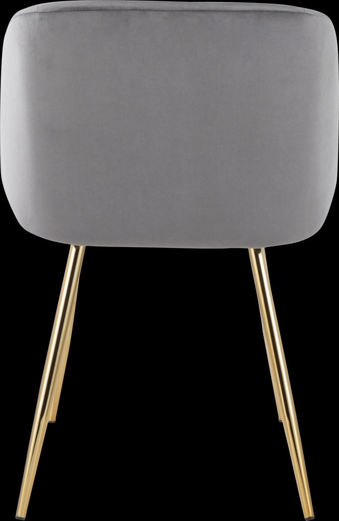 Roxton Silver Side Chair Set of 2 - Thumbnail - Image 5