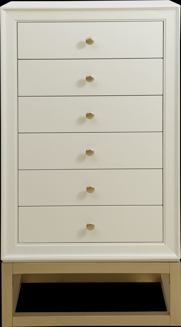 Roxwood White Jewelry Armoire - Thumbnail - Image 3