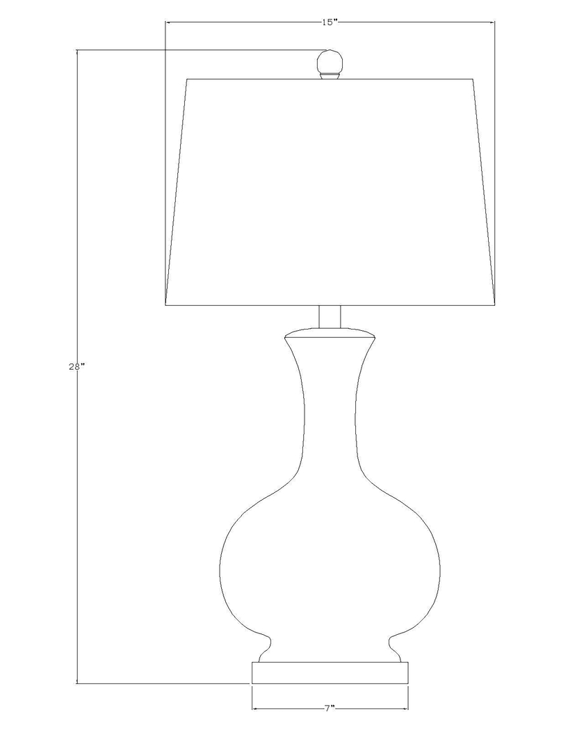 Roy View White Lamp - Thumbnail - Image 4