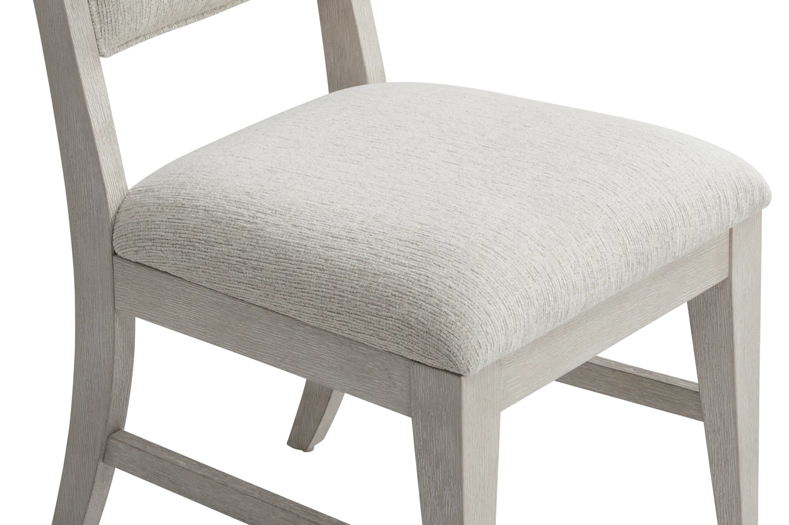 Royal Park Ivory 6 Pc Dining Room with Blue Upholstered Chairs and Ivory Bench - Thumbnail - Image 11