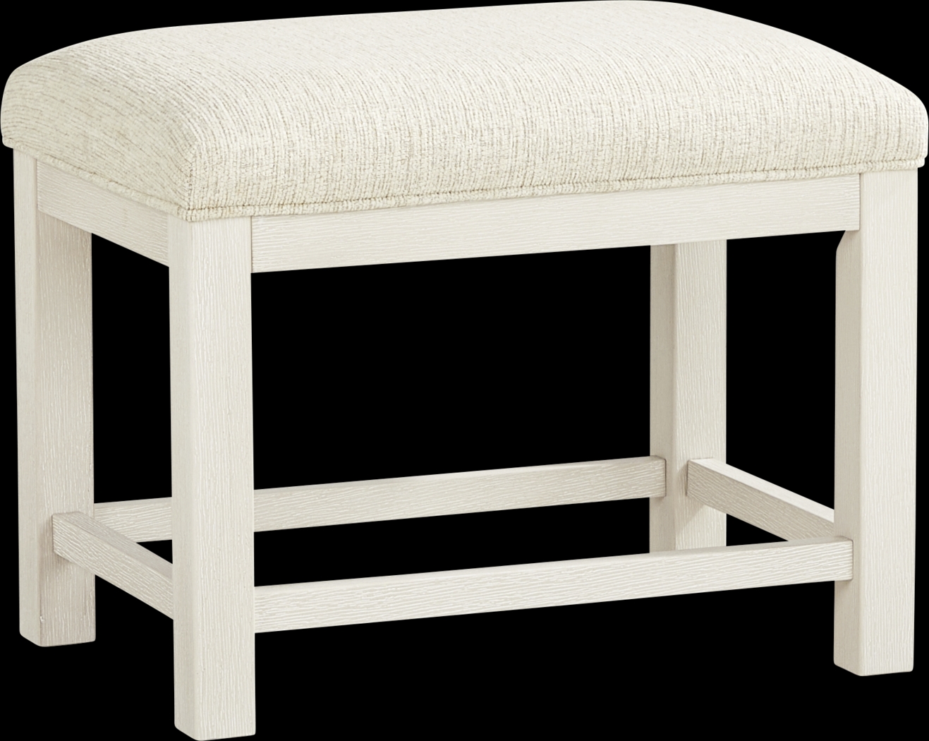 Royal Park Ivory Sofa Table Stool - Thumbnail - Image 1