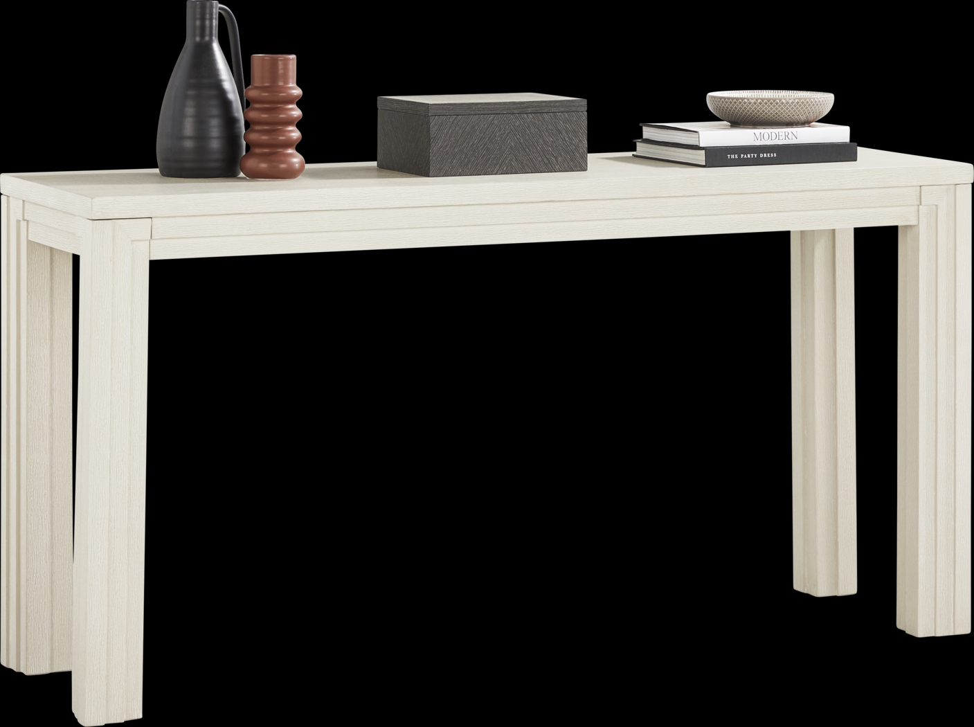 Royal Park Ivory Sofa Table - Thumbnail - Image 2