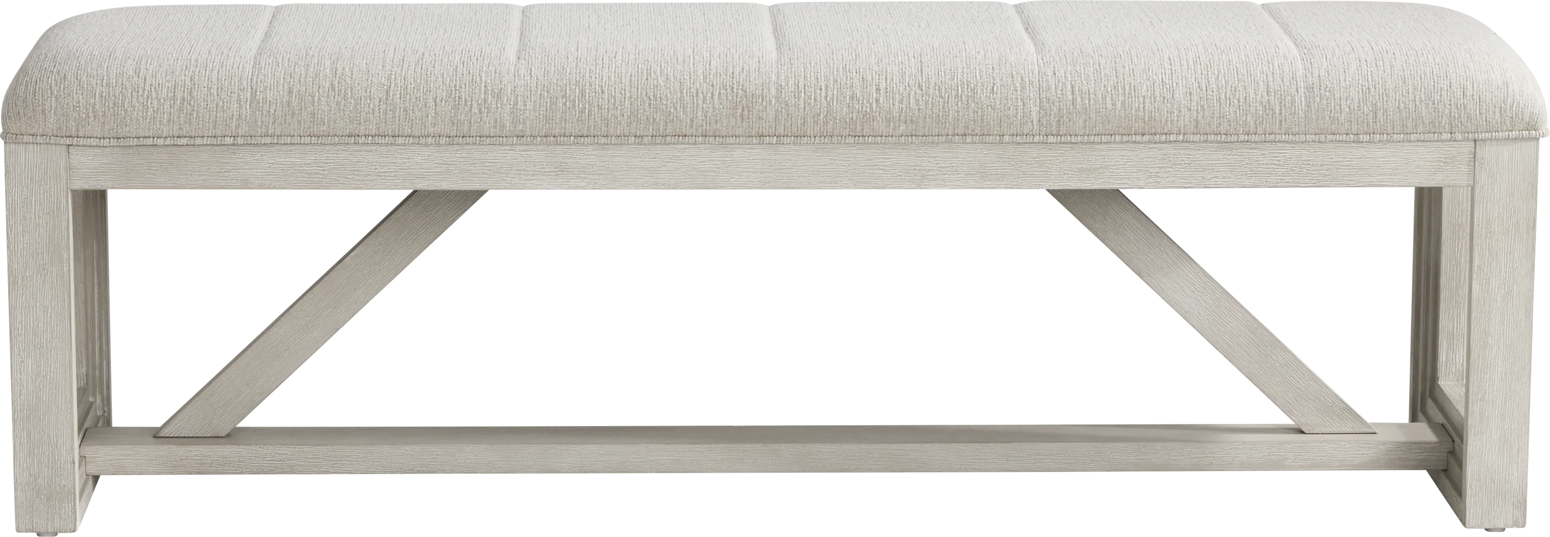 Royal Park Ivory 6 Pc Dining Room with Blue Upholstered Chairs and Ivory Bench - Thumbnail - Image 5