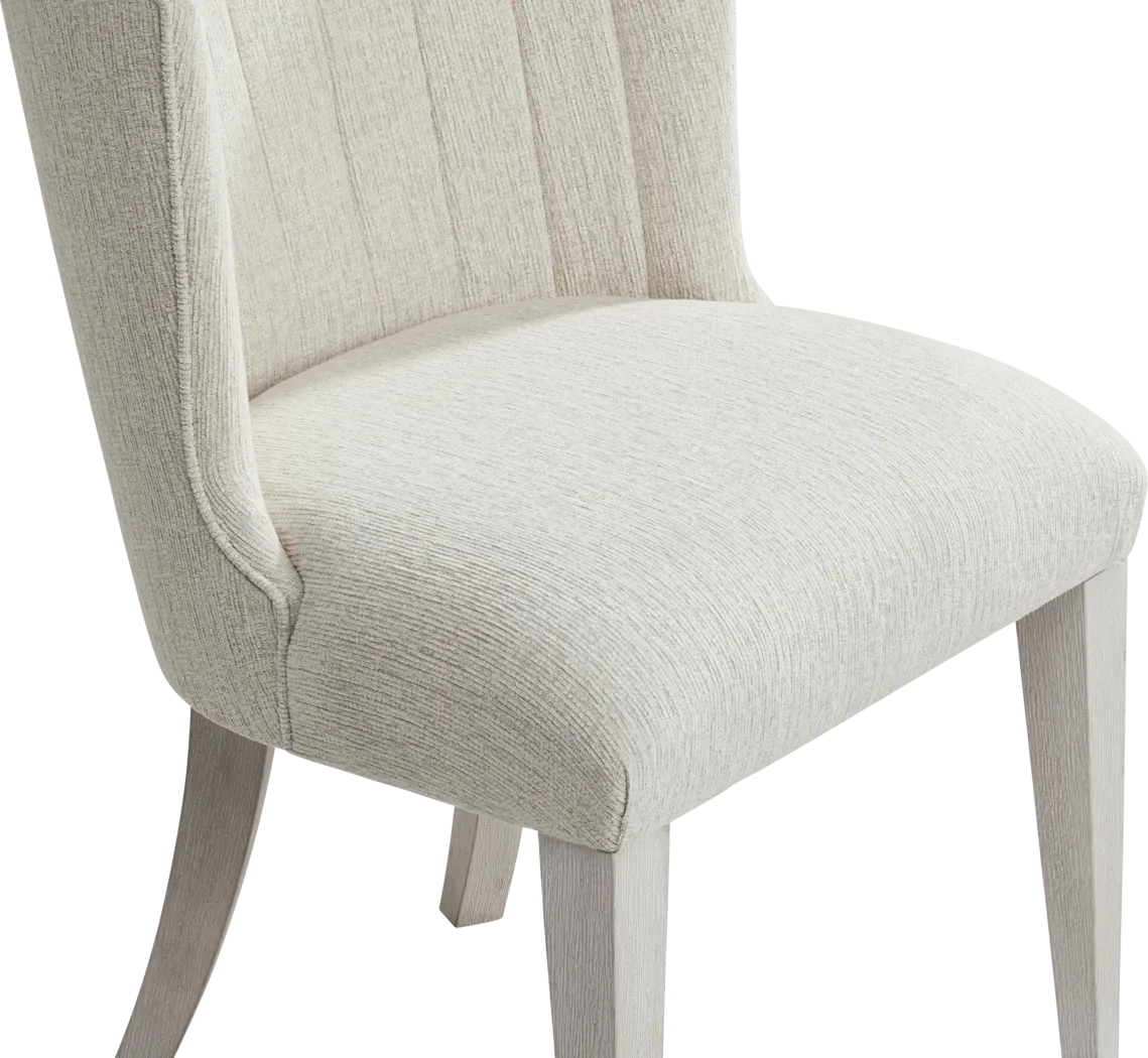 Royal Park Ivory 6 Pc Dining Room with Upholstered Chairs and Bench - Thumbnail - Image 9