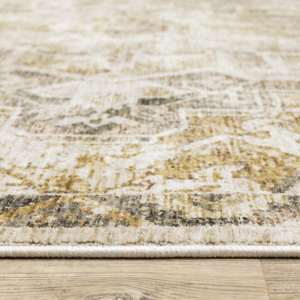 Royaltown Beige 7'10 x 10'10 Rug - Thumbnail - Image 4