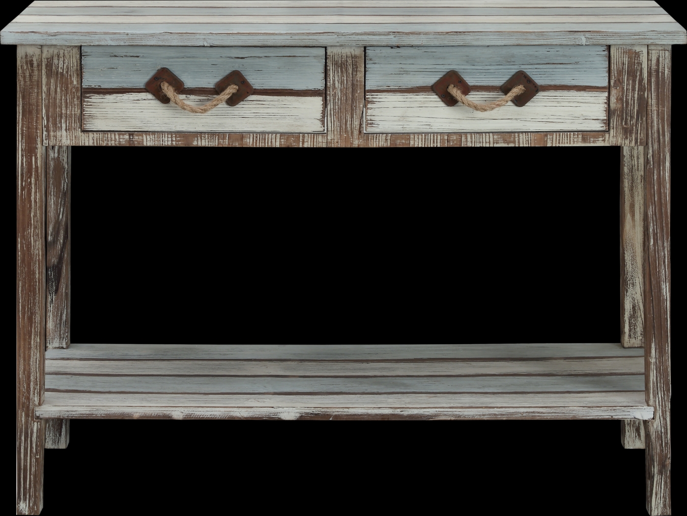 Royalview Blue Sofa Table - Thumbnail - Image 2