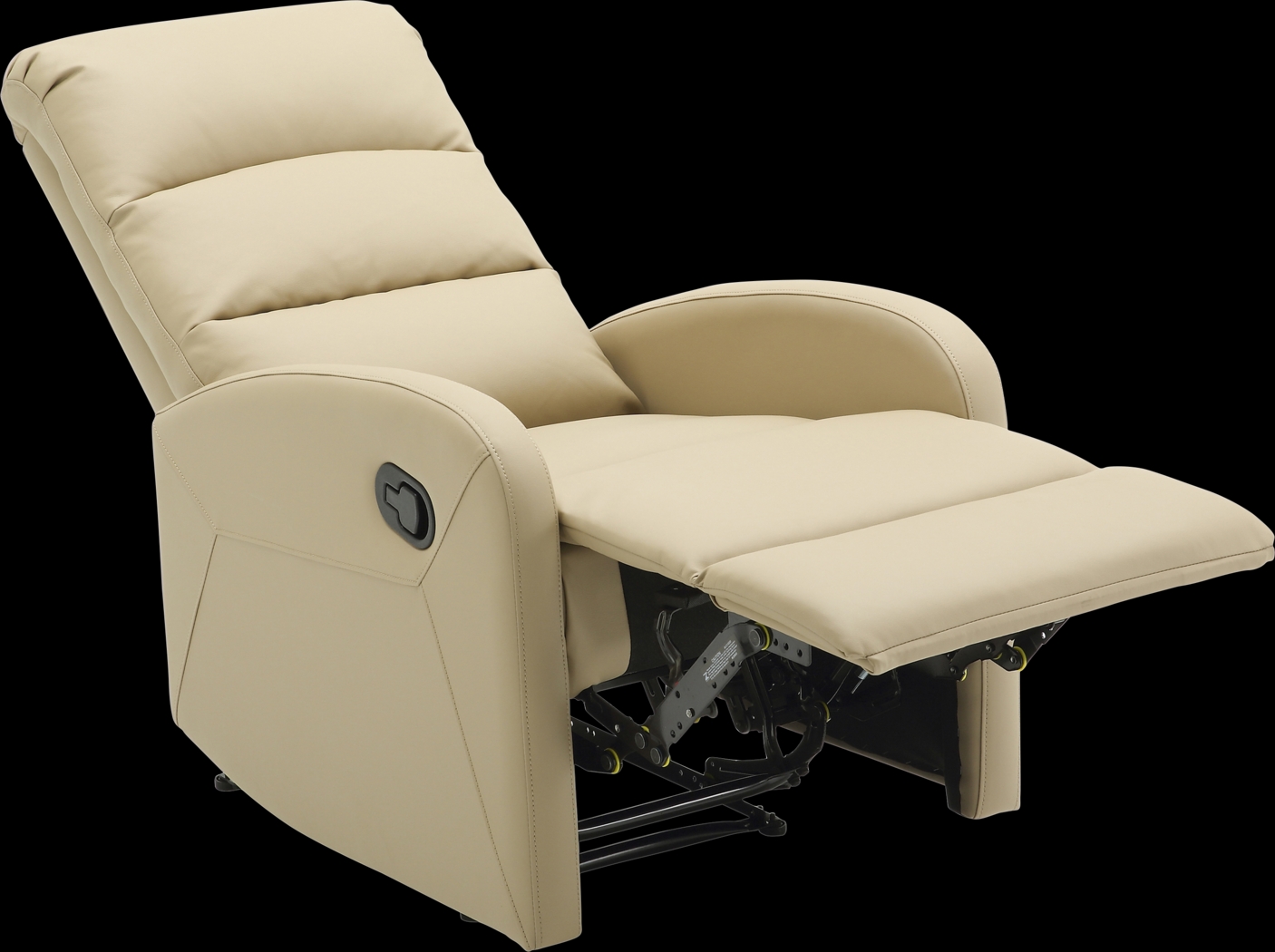 Royervista Beige Recliner - Thumbnail - Image 8