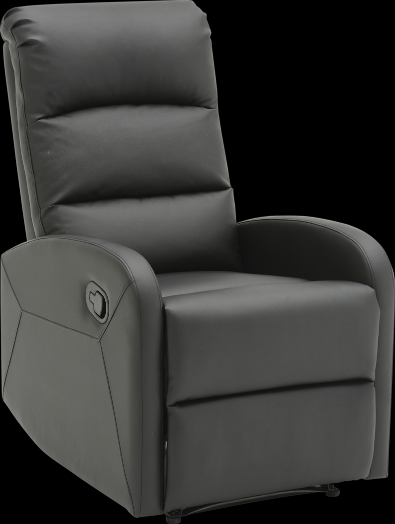 Royervista Black Recliner - Thumbnail - Image 1