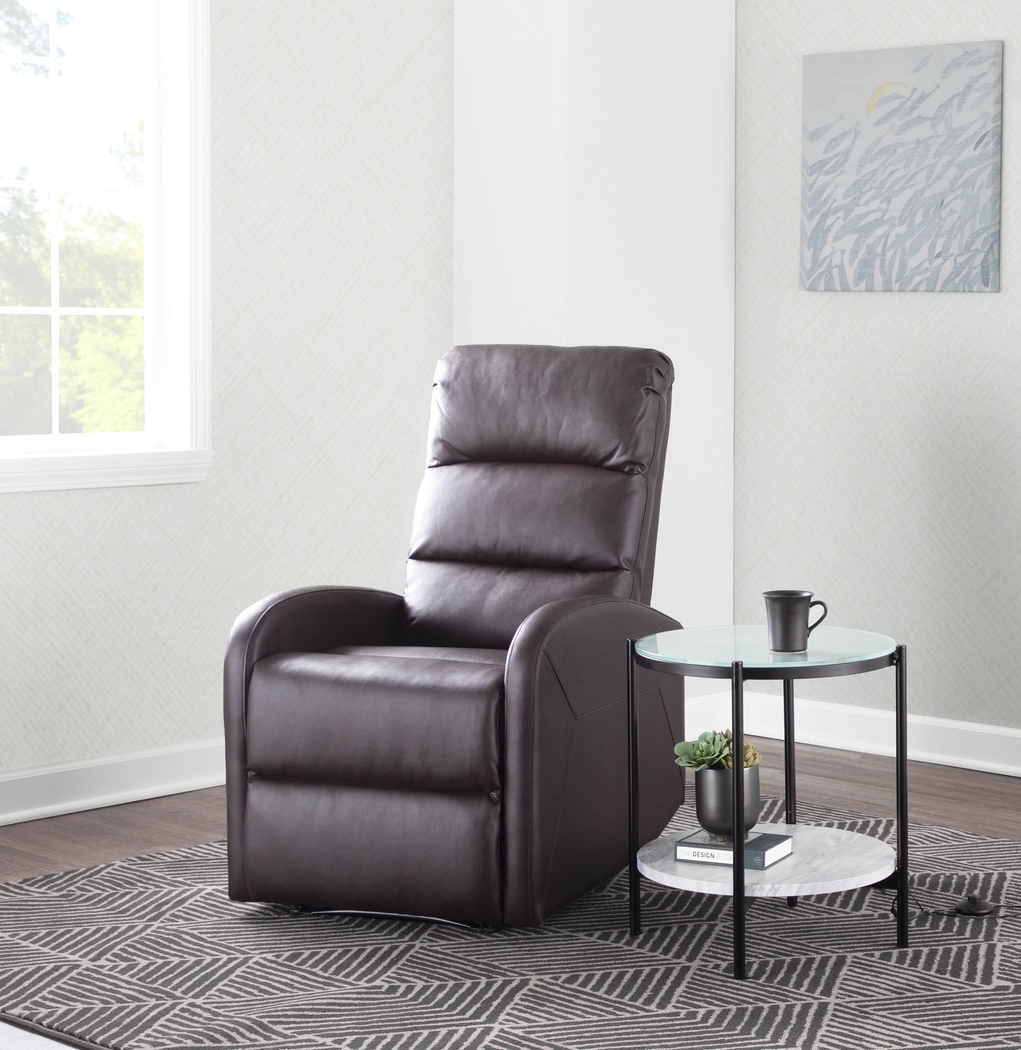 Royervista Brown Recliner - Thumbnail - Image 11