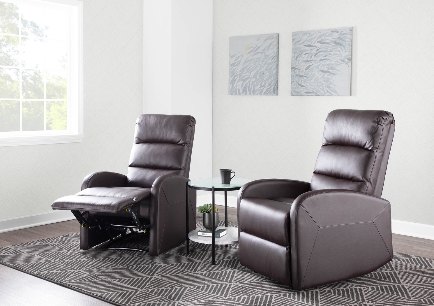 Royervista Brown Recliner - Thumbnail - Image 13