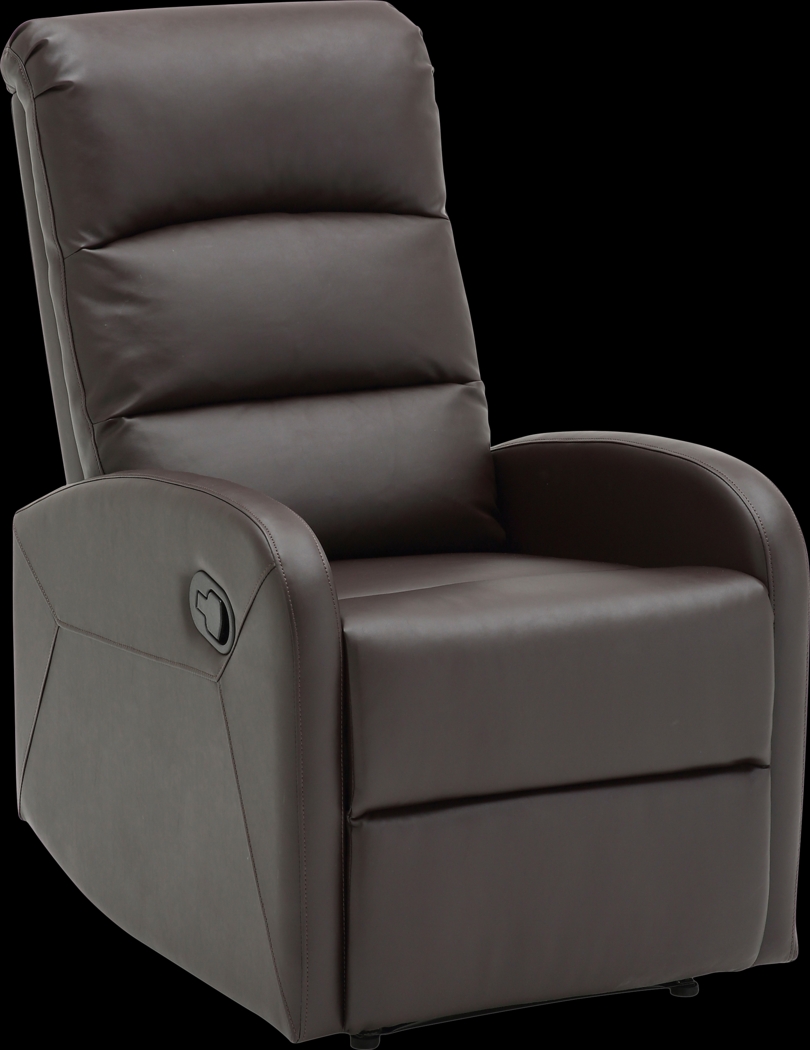 Royervista Brown Recliner - Thumbnail - Image 1