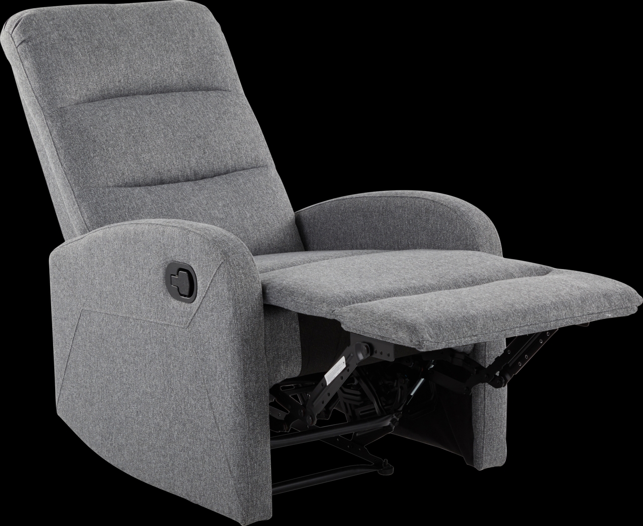 Royervista Charcoal Recliner - Thumbnail - Image 6