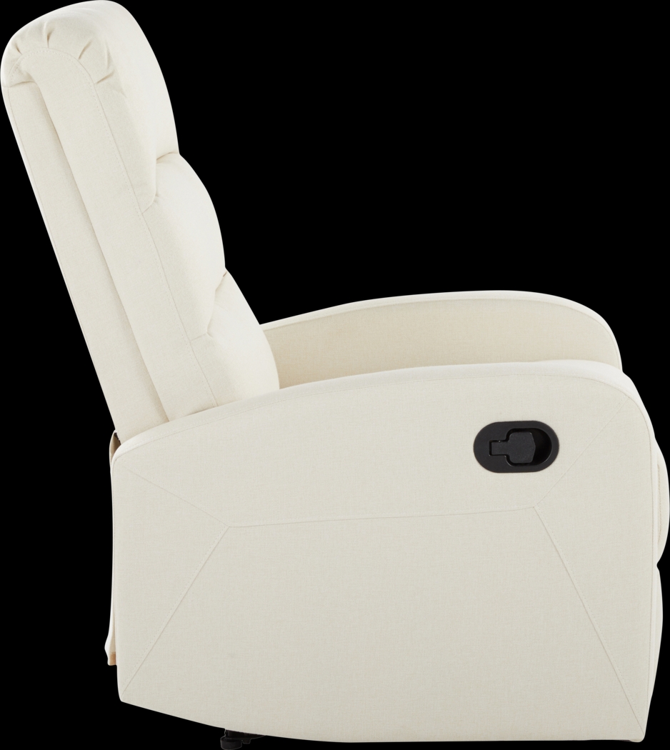 Royervista Cream Recliner - Thumbnail - Image 2