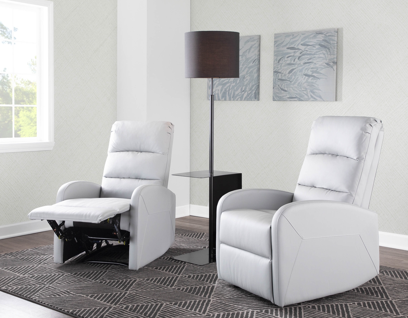 Royervista Gray Recliner - Thumbnail - Image 9