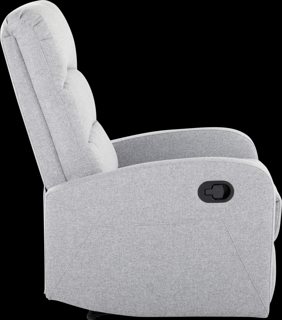 Royervista Gray Recliner - Thumbnail - Image 2