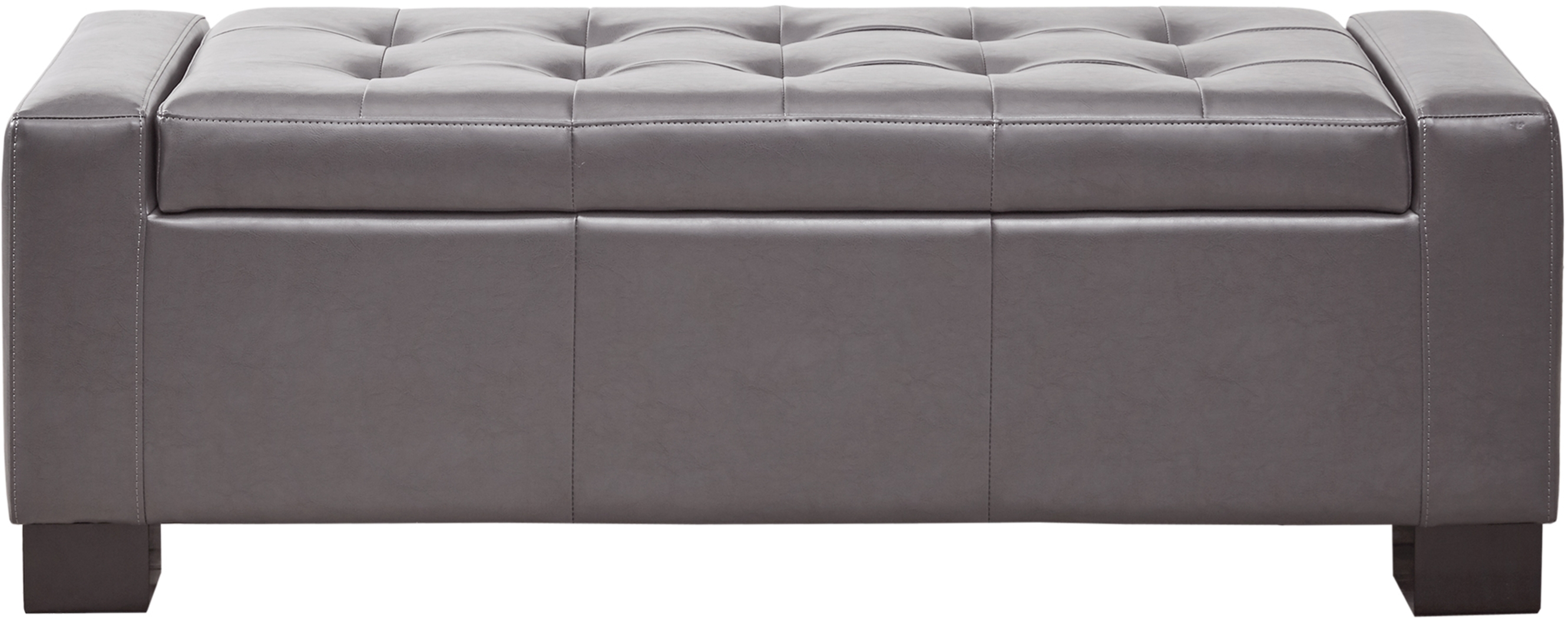 Roystone Gray Accent Bench - Thumbnail - Image 2