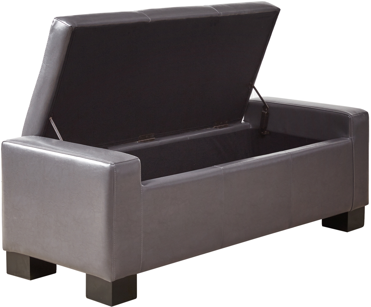 Roystone Gray Accent Bench - Thumbnail - Image 4