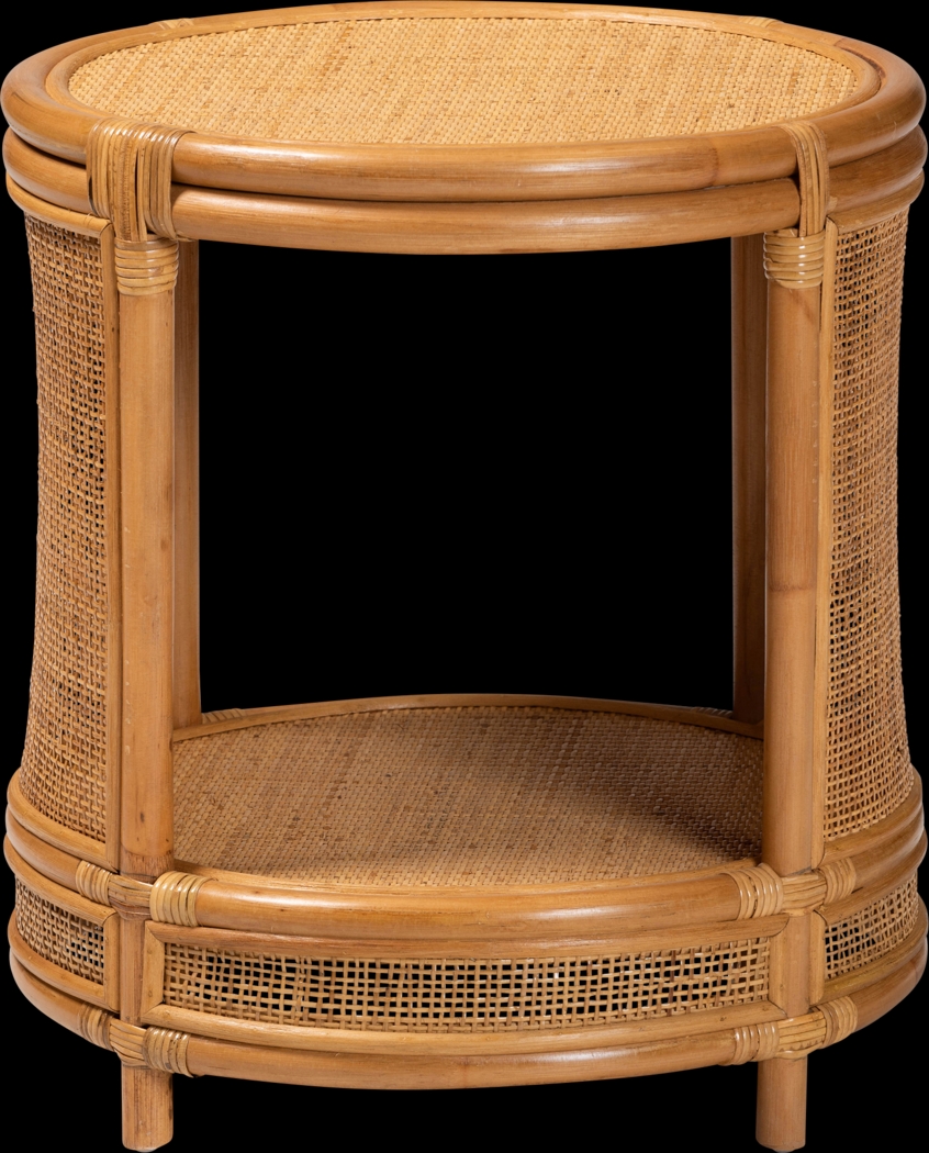 Roystonea Light Brown End Table - Thumbnail - Image 3