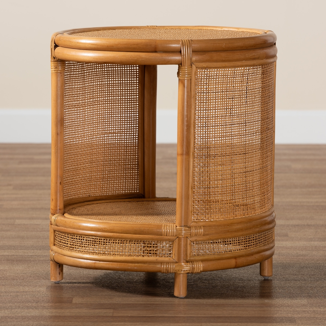 Roystonea Light Brown End Table - Thumbnail - Image 8