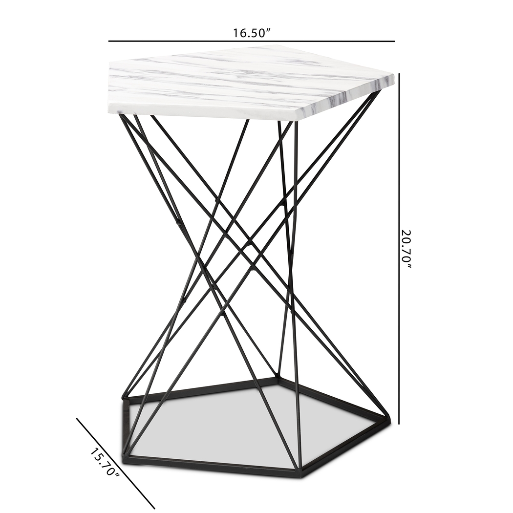Royvonne Black End Table - Thumbnail - Image 7